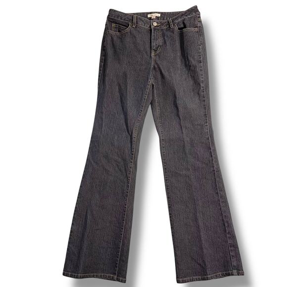 CAbi Denim - CAbi Womens Denim Blue Jeans Pants Boot Cut Mid Rise Black Style 190 Size 8